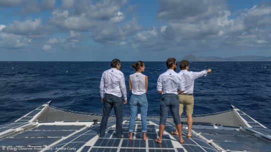 Energy Observer arrive en Martinique et accomplit sa première transatlantique en complète autonomie @energy_observer #hydrogen