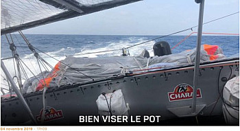 Transat Jacques VABRE 2019 : 4 novembre 2019 9ème Jour de course @TransatJV_fr #TransatJV