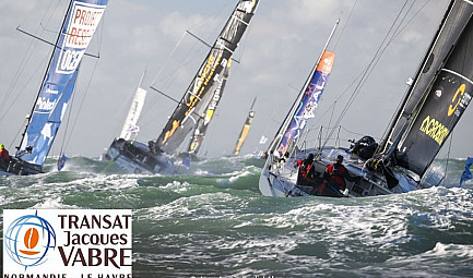 ''Transat jacques Vabre'' Départs des Ultim, des Ocean-Fifty et des Class40, les IMOCA neutralisés pour un..