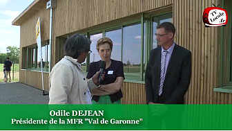 Sylvia PINEL a inauguré le Centre de Formation MFR Sud Agromat d'Escatalens le 29 mai 2015