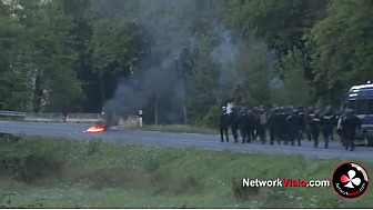 Colère autour du Barrage de Sivens dans le Tarn : le Collectif du Testet a le renfort des ex Zadistes de Notre-Dame-des-Landes