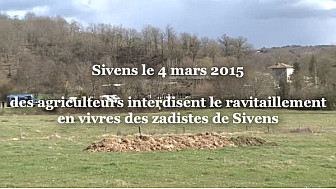 Barrage de Sivens : interview d'un des Agriculteurs qui bloquent tous les accès à la ZAD de #Sivens #MLECOMTE