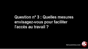 Présidentielle 2012 : la JCEF reçoit Martine Billard, front de gauche, question n°3