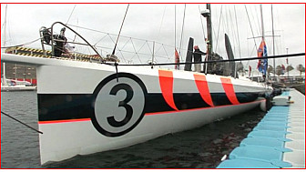 A bord du Monocoque Mike Golding sur l'édition 2009 de la Transat Jacques Vabre