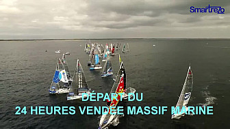 Solitaire URGO LE FIGARO 2018: Départ de la quatrième étape images du Départ et de la fin de journée du 13 septembre @LaSolitaire2018 @Smartrezo @TvLocale