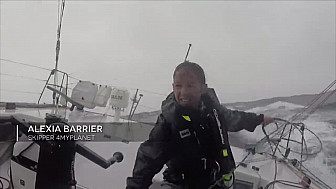 Route du Rhum 2018 jour 2:  quelques images des navigateurs en pleine tempête