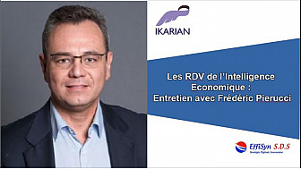 Les Rendez-vous de l'intelligence économique : Entretien avec Frédéric Pierucci d'Ikarian qui nous parle de guerre économique et des Etats-Unis