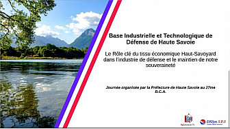 TV Locale des Acteurs Locaus des 2 Savoie: Journée Base Industrielle et Technologique de Défense, Table ronde du 16 décembre dernier